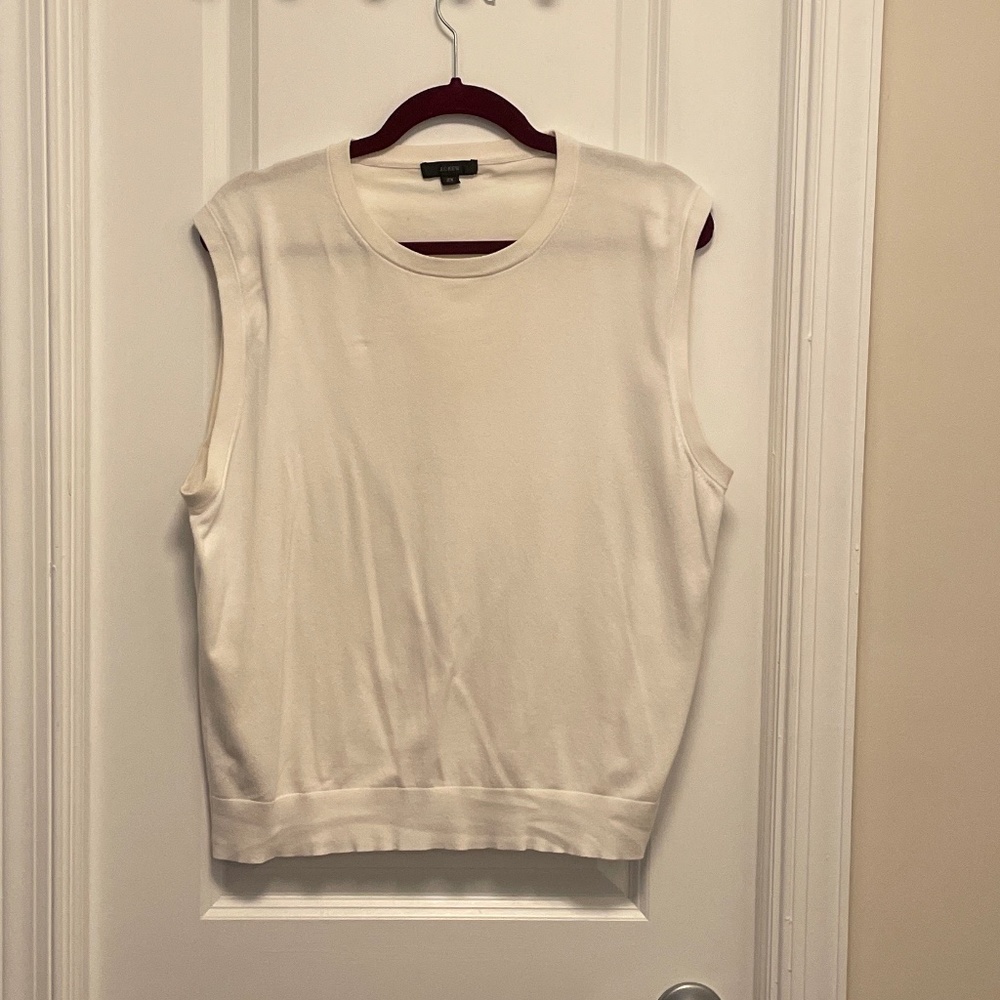 White Cotton Jackie shell
